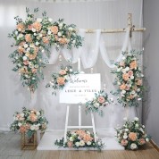 Church Wedding Floral Arch