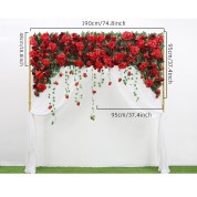 Indian Wedding Flower Backdrop