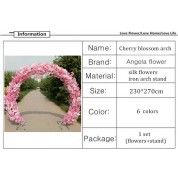 Wedding Arch With Flowers And Fabric