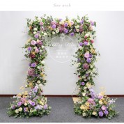 Purple Artificial Wedding Flowers