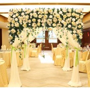 Indian Wedding Flower Backdrop