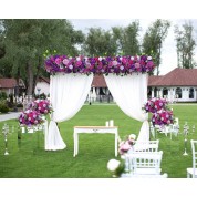 Flower Pillars Wedding Decorations