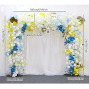 Blue And White Traditional Wedding Decor