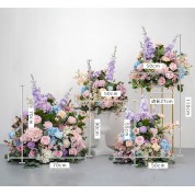 Purple And Blue Flower Arrangements