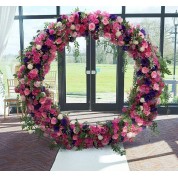 Indian Wedding Reception Backdrop