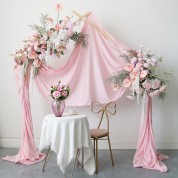 Orange And Pink Table Runner