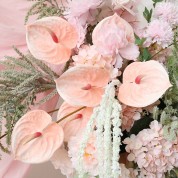 Orange And Pink Table Runner