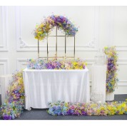 Flower Arrangements On Pergola Arch