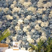 Restaurant Flower Wall