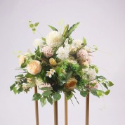 Christmas Pedestal Flower Arrangement