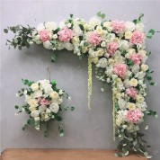 Mint And Pink Artificial Flowers