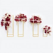 Flower Shaped Metal Wall Decor