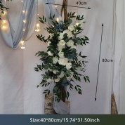 Navy And Marsala Wedding Decor