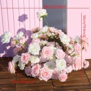 Flower Arrangement In Glass Bowl