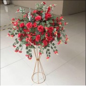 Red Cherry Blossom Artificial Flowers