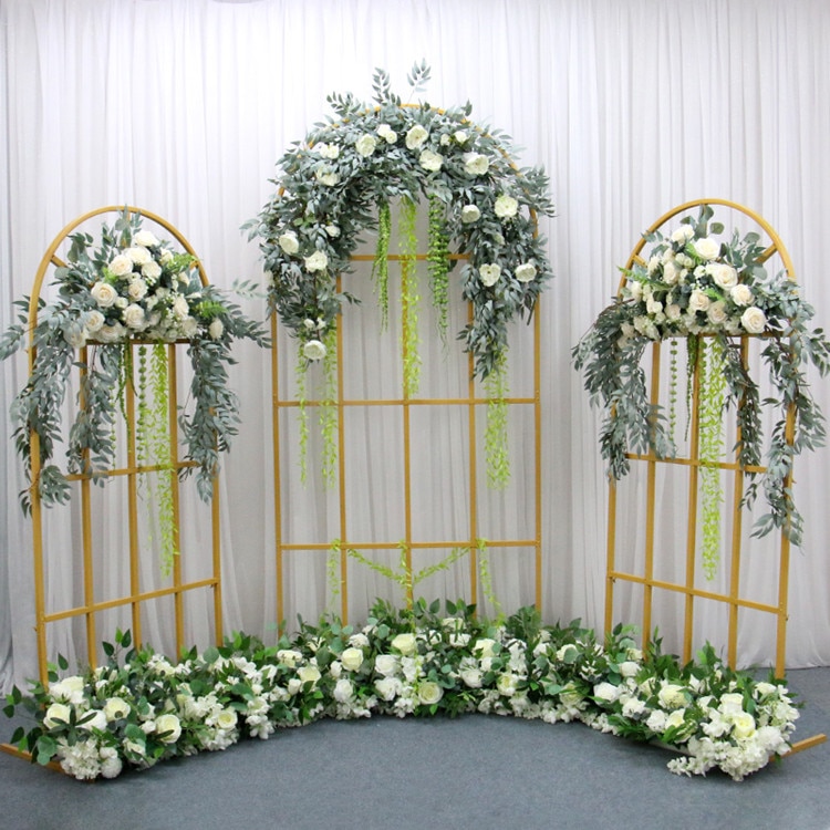 indoor trellis wedding arch8