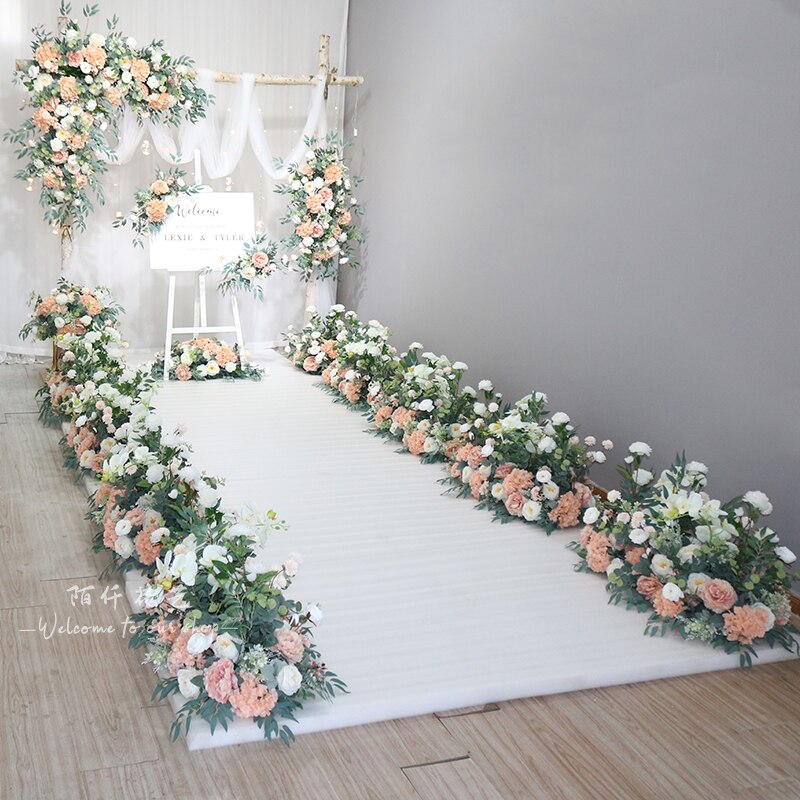 church wedding floral arch1