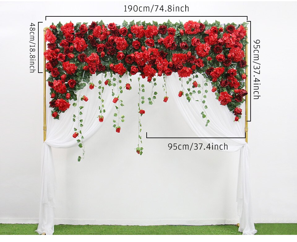 indian wedding flower backdrop1