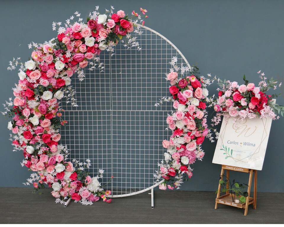 pink hydrangea flower wall1