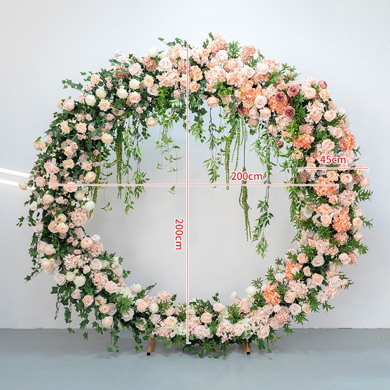 Floral arrangements and garlands for a touch of elegance