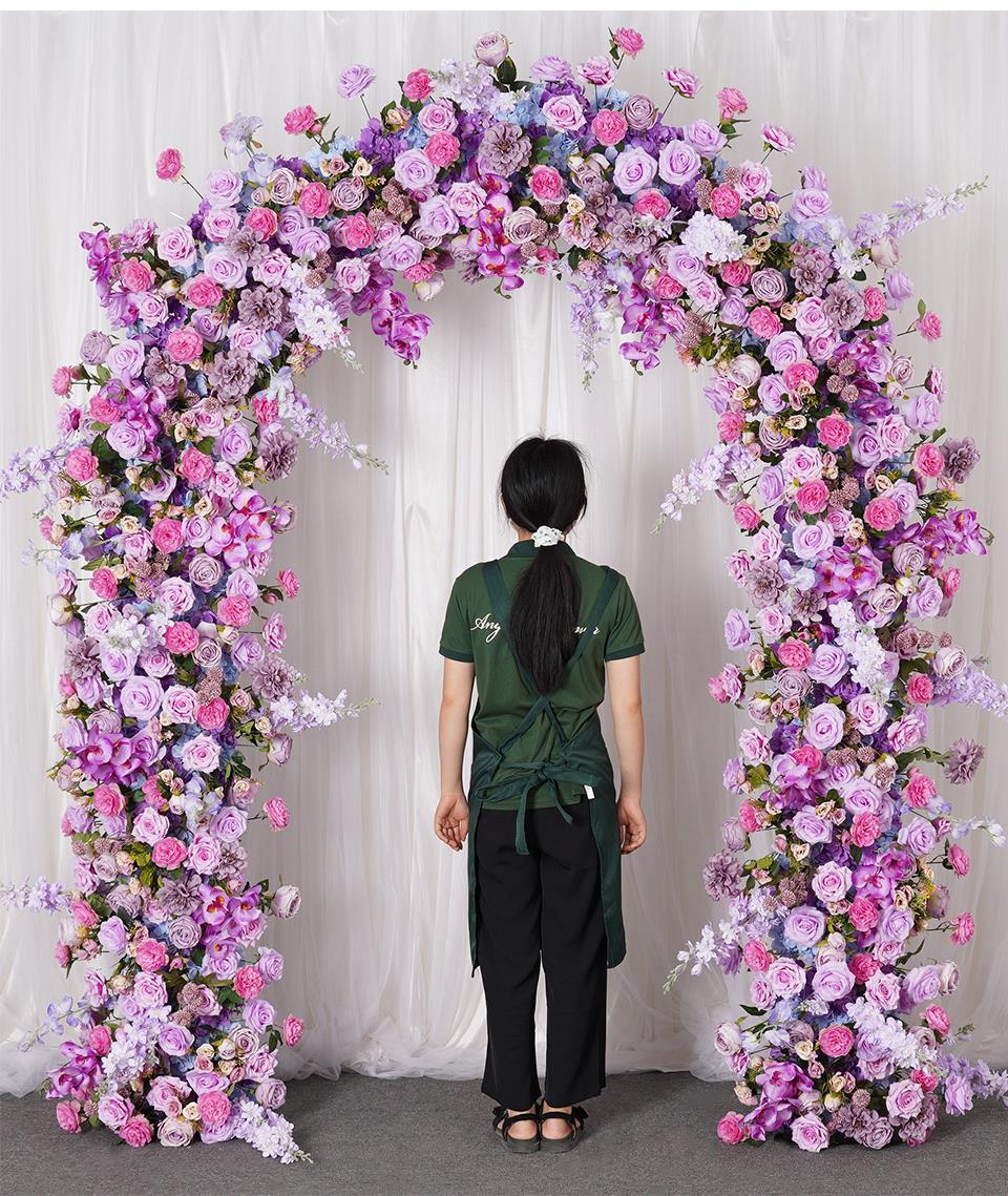 open air photo booth flower wall10