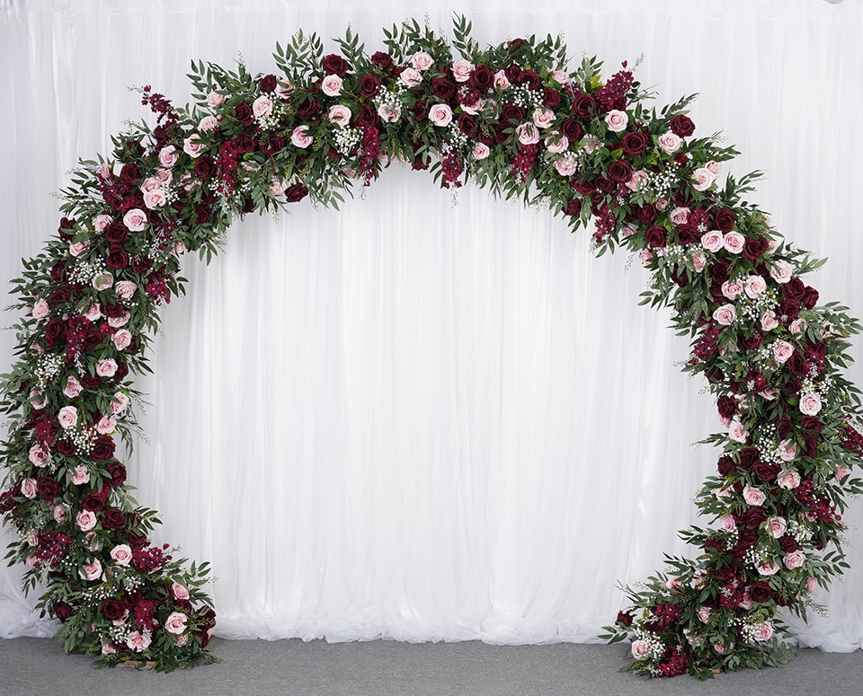 rustic flower arrangements in tall galvanized vase3