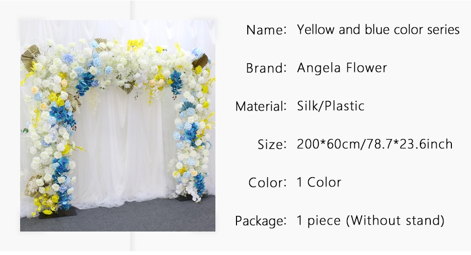 blue and white traditional wedding decor1