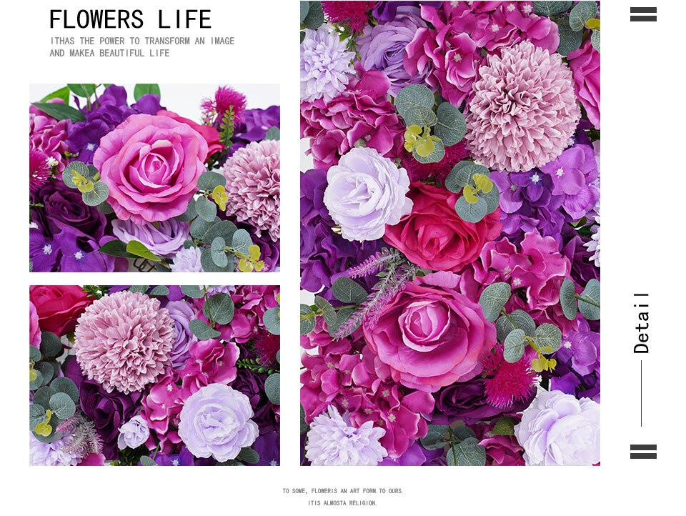 flower pillars wedding decorations2