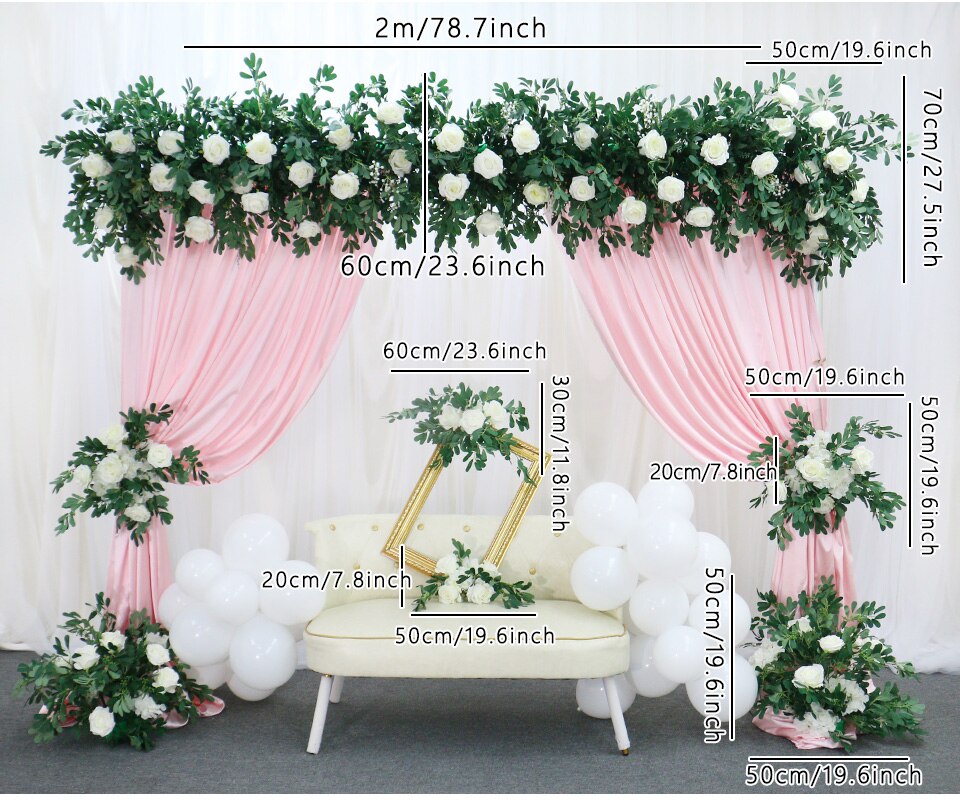 baby shower paper flower wall2